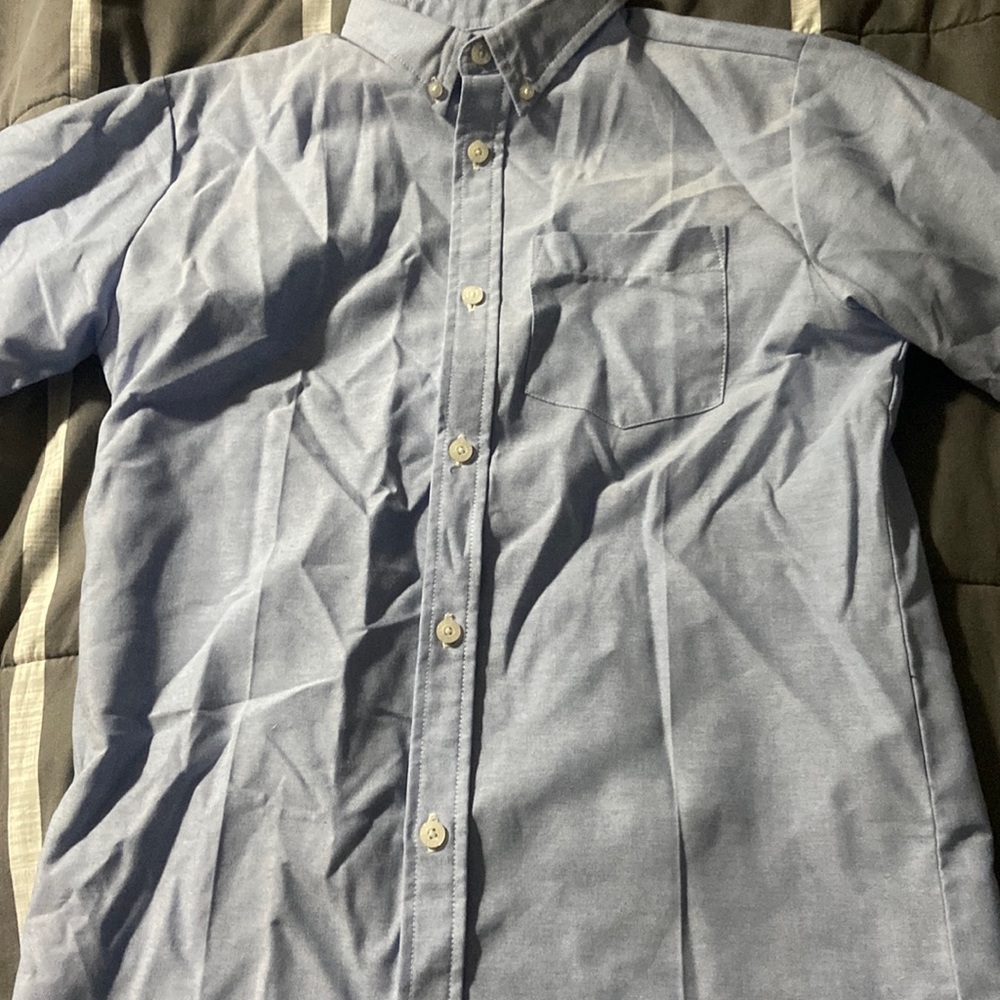 Dickies workshirt light blue short sleeve
